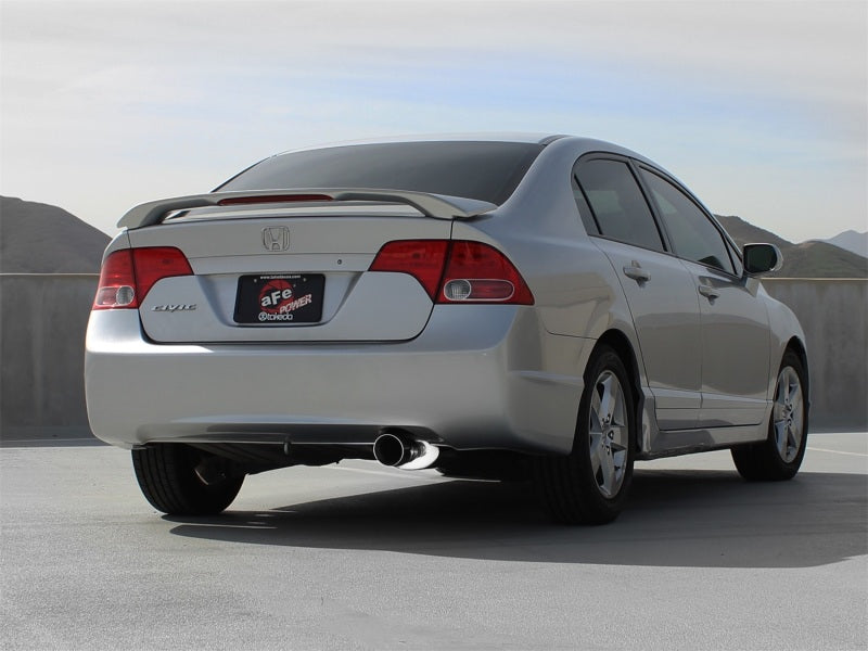 aFe  POWER 49-36610 Takeda 304 Stainless Steel Axle-Back Exhaust System 49-36610 Photo - Mounted
