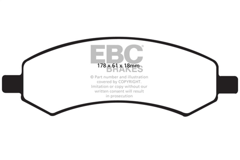 EBC Disc Brake Pad Set DP61738 Photo - Primary