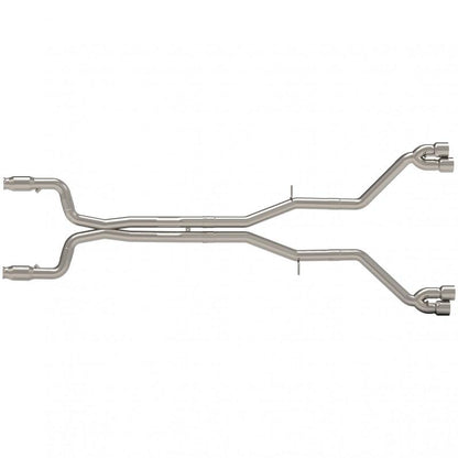 Kooks 16+ Chevy Camaro SS 6.2L 3in GREEN Cat Muff Delete Exhaust w/Quad Tips (Use w/Kooks Headers) 22605351MD 22605351MD Photo - Primary