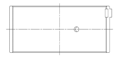 ACL Peugeot EW7 / EW10 / EW12 / EU7 Standard Size Race Series Rod Bearing Set 4B7736H-STD 4B7736H-STD Technical Drawing
