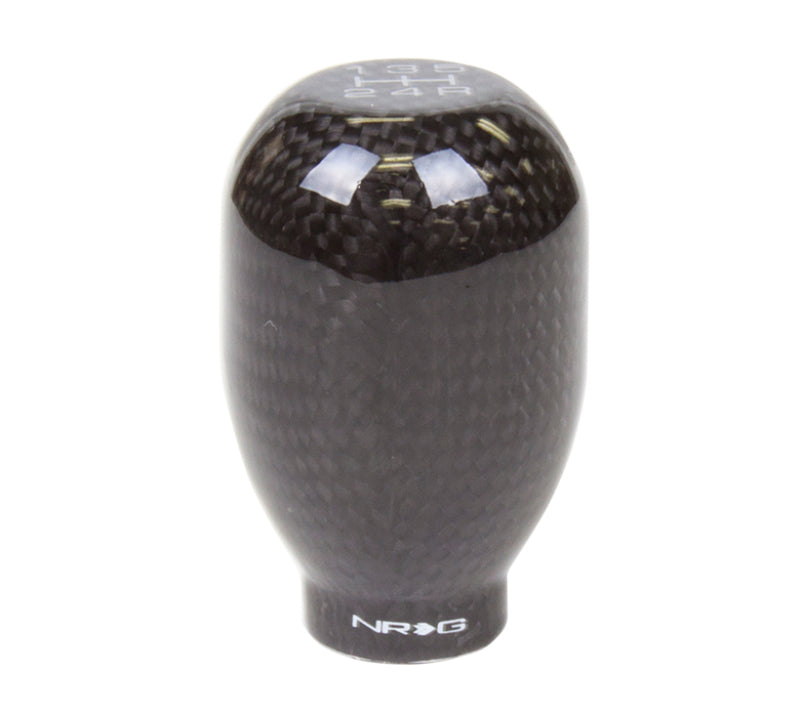 NRG 42mm 5 Speed Black Carbon Fiber Heavy Weight Universal Shift Knob SK-100BC-W Photo - Primary
