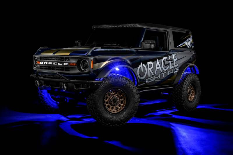 ORACLE Lighting Oracle Underbody  RGB+W Wheel Well Rock Light Kit - 4 PCS - ColorSHIFT 5895-339 5895-339 Photo - lifestyle view