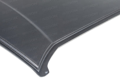 Seibon 12-13 Subaru BRZ/Scion FR-S Carbon Fiber Gloss Finish Roof Cover CR1213SCNFRS-DRY User 3