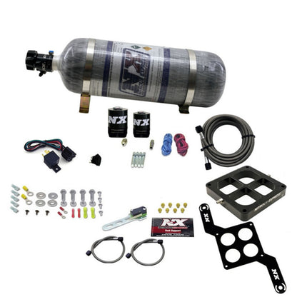 Nitrous Express Dominator Single Entry Crossbar RNC Nitrous Kit (250-750HP) w/Composite Bottle 63870-12 63870-12 Photo - Primary