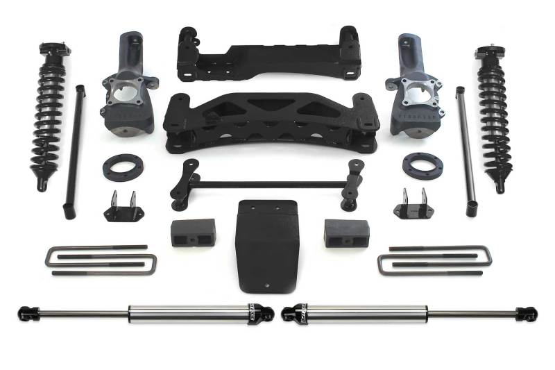 Fabtech 6" Performance System W/ Front Dirt Logic 2.5 Coilover & Rear Dirt K2003DL Photo - Primary