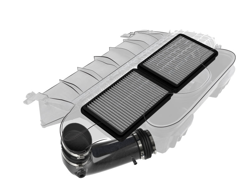aFe Super Stock Pro Dry S Induction System 2021 RAM 1500 TRX V8-6.2L SC 55-10014DC 55-10014DC Photo - Unmounted