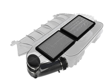 aFe Super Stock Pro Dry S Induction System 2021 RAM 1500 TRX V8-6.2L SC 55-10014DC 55-10014DC Photo - Unmounted
