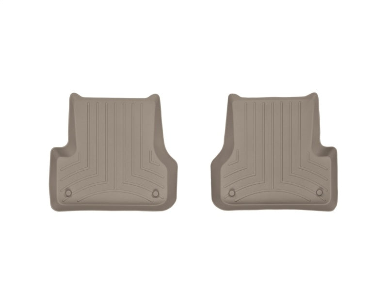 WeatherTech 12+ Audi A6 Rear FloorLiner - Tan 453742 453742 Photo - Primary