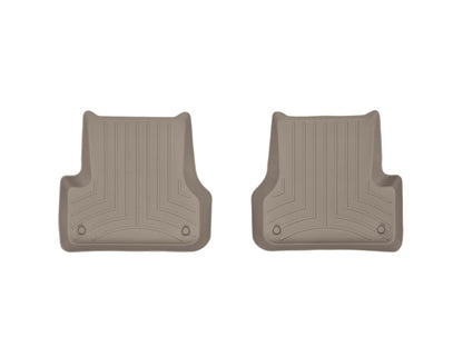WeatherTech 12+ Audi A6 Rear FloorLiner - Tan 453742 453742 Photo - Primary