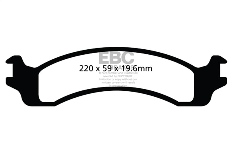 EBC Disc Brake Pad Set DP61640 Photo - Primary