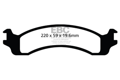 EBC Disc Brake Pad Set DP61640 Photo - Primary