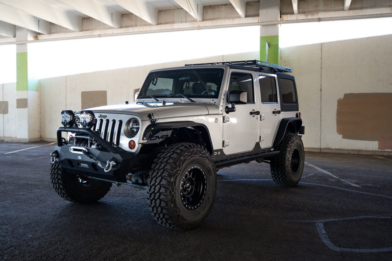 DV8 Offroad 07-18 Jeep Wrangler JK Short Roof Rack RRJK-04 RRJK-04 Photo - Unmounted