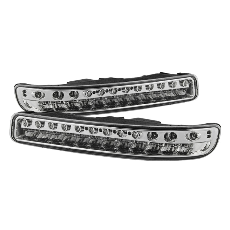SPYDER Xtune GMC Sierra 99-06 Full LED Bumper Lights Chrome CBL-JH-GS99-LED-C 9027154 9027154 Photo - Primary