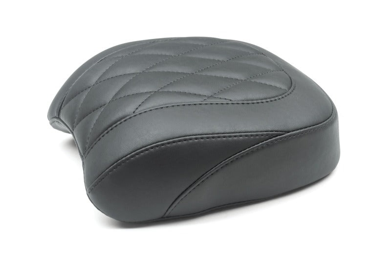 Mustang Motorcycle Mustang 18-21 Harley Fat Bob Wide Tripper Passenger Seat Diamond Stitch - Black 83018 83018 Photo - Primary
