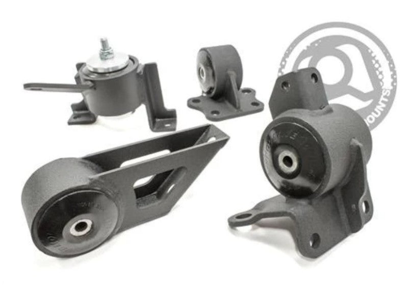 Innovative 05-12 Lotus ELISE/EXIGE 2ZZ Black Steel Mounts 95A Bushings 60950-95A