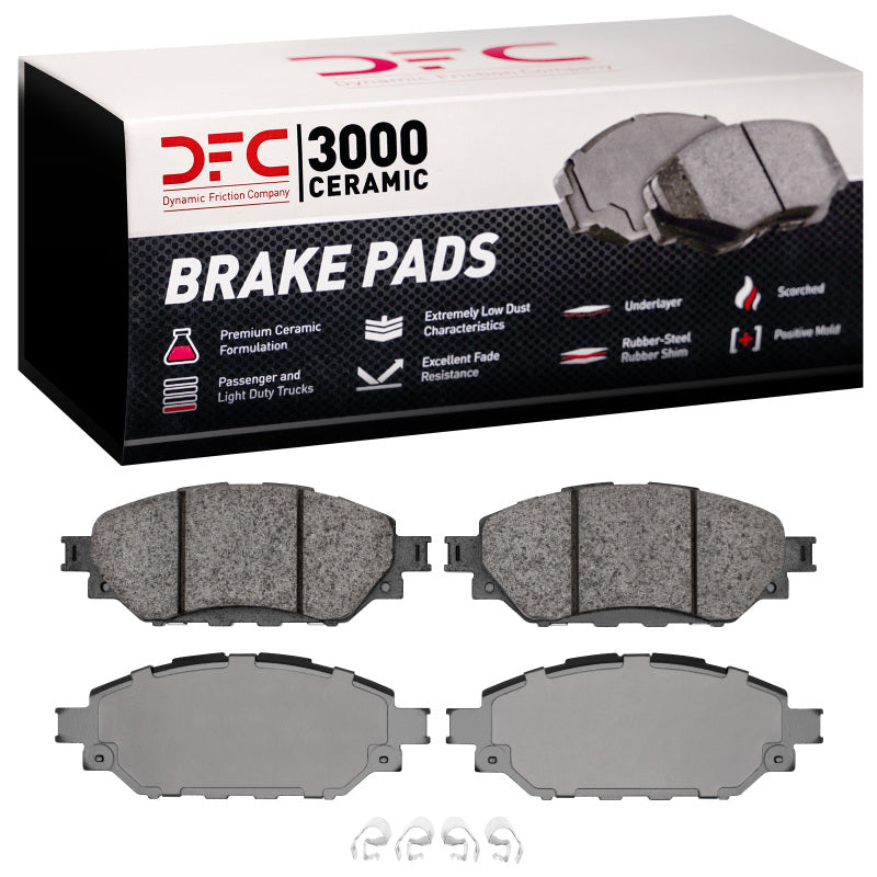 DFC DFC 3000 Ceramic Brake Pads Brakes, Rotors & Pads Brake Pads - OE main image