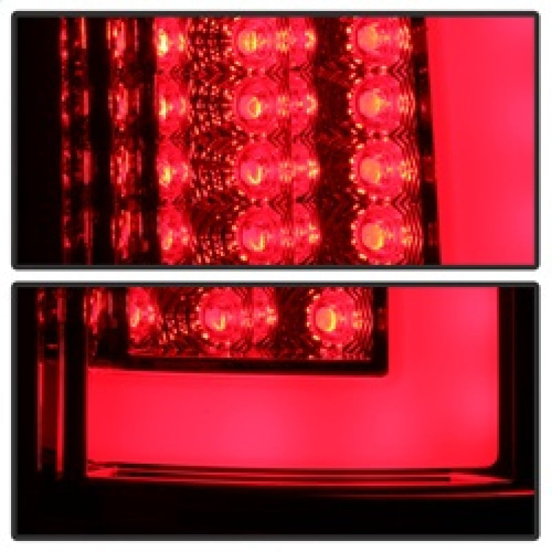 Spyder 03-06 Dodge Ram 2500/3500 V3 Light Bar LED Tail Light - Red Clear (ALT-YD-DRAM02V3-LBLED-RC) 5084132 5084132 Photo - Unmounted