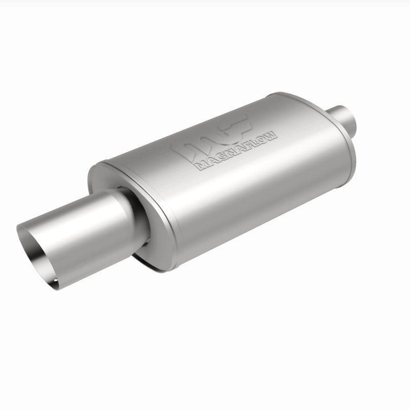 MagnaFlow 5" X 8" Oval Center/Center Performance Muffler With Tip 14827 360 Degree Image Set