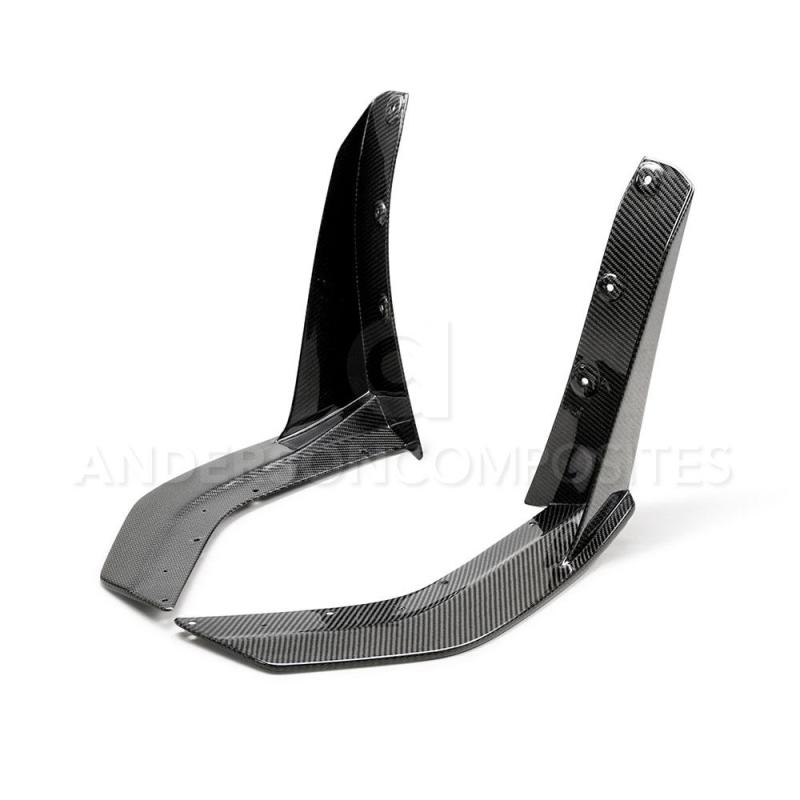 Anderson Composites 2020 Ford Mustang/Shelby GT500 Carbon Fiber Front Splitter Wickers AC-FBC20FDMU500 AC-FBC20FDMU500 Photo - Primary
