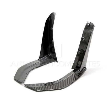 Anderson Composites 2020 Ford Mustang/Shelby GT500 Carbon Fiber Front Splitter Wickers AC-FBC20FDMU500 AC-FBC20FDMU500 Photo - Primary