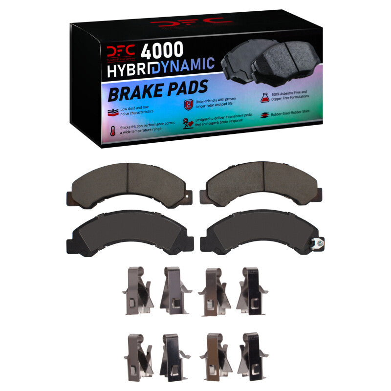 DFC DFC 4000 HybriDynamic Brake Pads Brakes, Rotors & Pads Brake Pads - OE main image