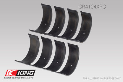 King Engine Bearings King Audi/VW 83-03 1.6L/1.8L/2.0L Performance Coated Rod Bearing Set CR4104XPC CR4104XPC User 1