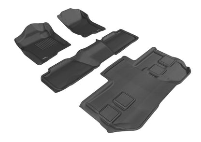 3D MAXpider 11-14 GMC Yukon Xl With Bucket 2Nd Row Kagu Black R1 R2 R3 L1GM02801509 L1GM02801509 Photo - Primary