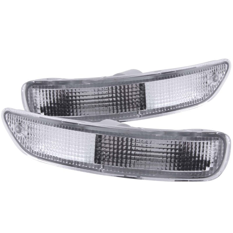 Anzo 1993-1997 Toyota Corolla Euro Parking Lights Chrome 511017 Photo - Primary