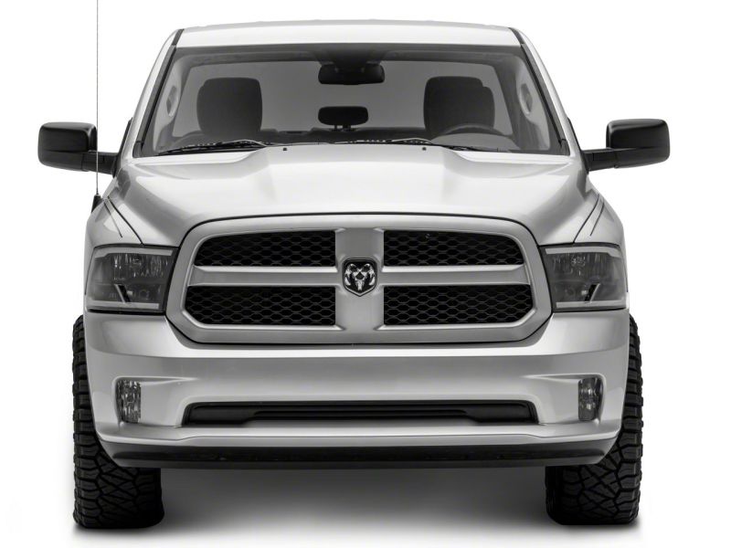 Raxiom 09-18 Dodge RAM 1500/2500/3500 Axial Series Headlights w/ LED Bar- Blk Housing (Clear Lens) R131481 R131481 Photo - Close Up