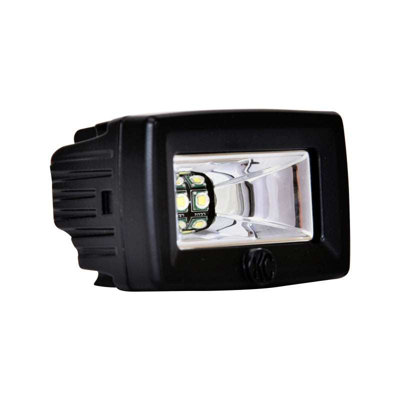 KC HiLiTES C-Series C2 LED 2in. Backup Area Flood Light 20w (Single) - Black 1519 1519 User 2