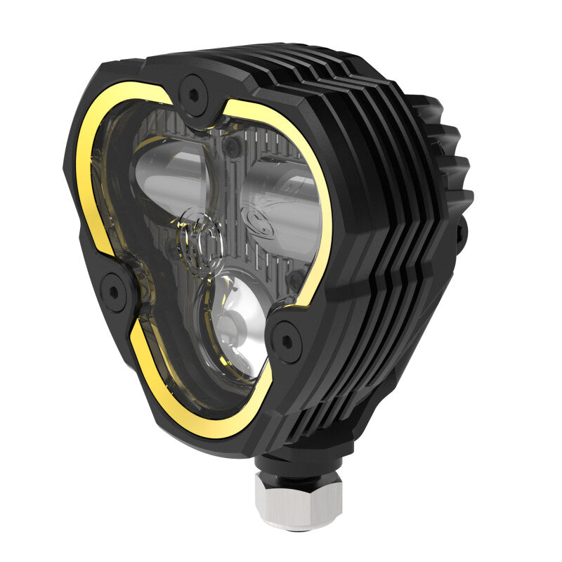 KC HiLiTES FLEX ERA 3 Dual Mode SAE Fog Light - Single Light Master Kit (w/Clear + Yellow Lens) 1284 1284 User 2