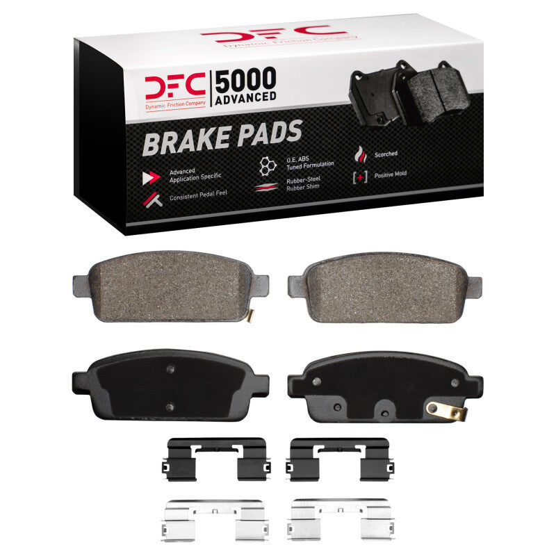 DFC DFC 5000 Advanced Ceramic Brake Pads Brakes, Rotors & Pads Brake Pads - OE main image