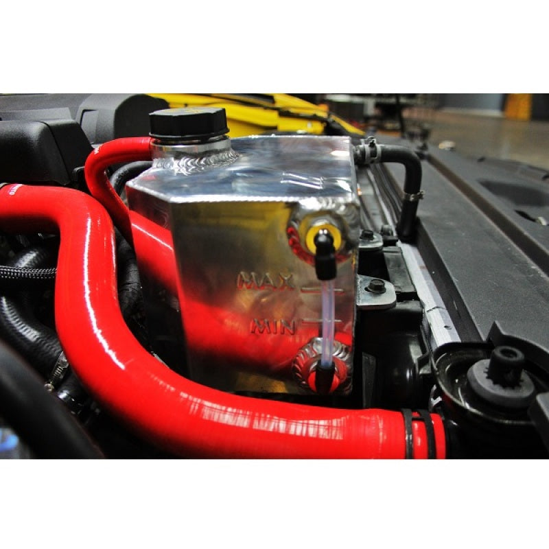 Mishimoto Polished Coolant Expansion Tank Ford Mustang EcoBoost / V6 / V8 MMRT-MUS-15E User 3