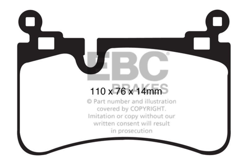 EBC Disc Brake Pad Set DP31839C Photo - Primary
