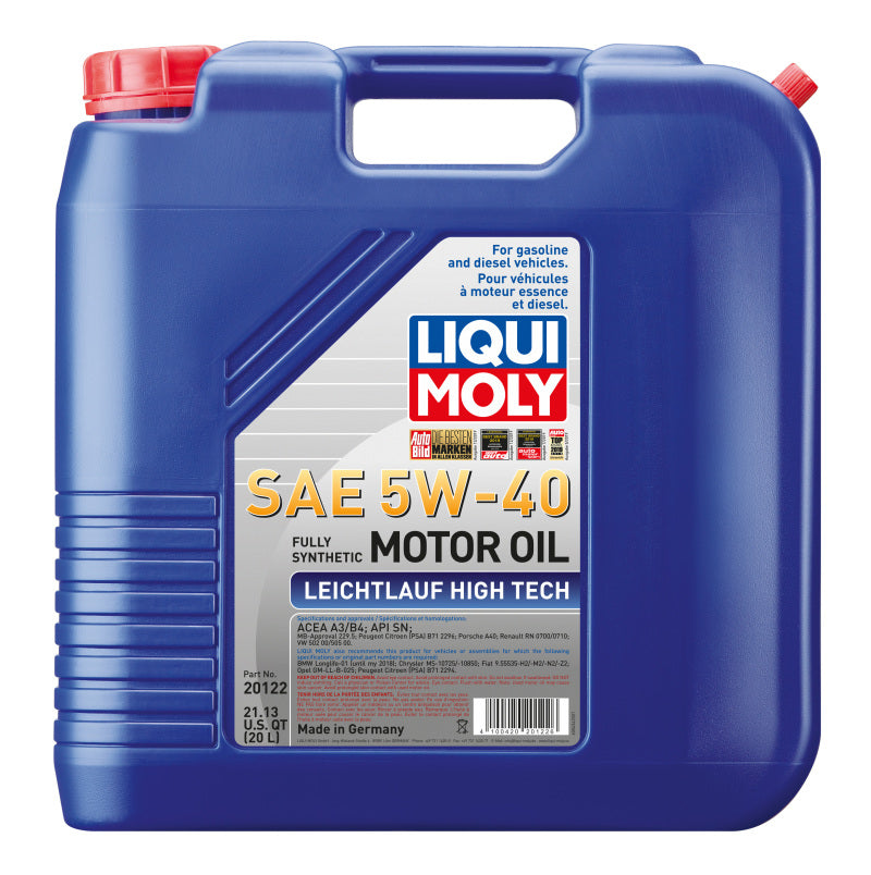 LIQUI MOLY LQM Motor Oil - Leichtlauf Oils & Oil Filters Motor Oils main image