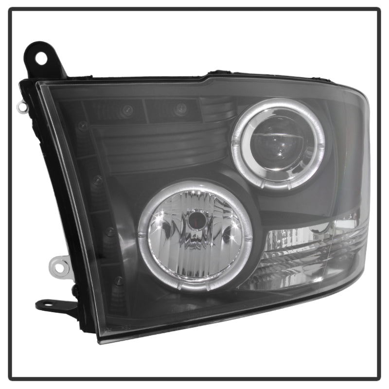 Spyder Dodge Ram 1500 09-14 10-14 Projector Headlights Halogen- LED Halo LED - Blk PRO-YD-DR09-HL-BK 5010032 5010032 User 1