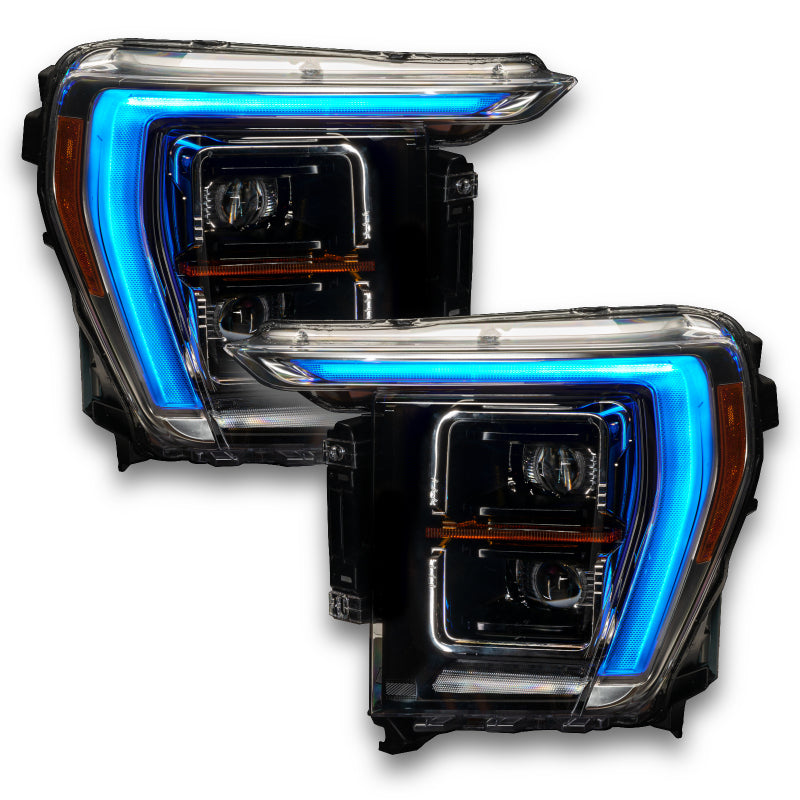 ORACLE Lighting Oracle 21-22 Ford F-150 ColorSHIFT RGB+W Headlight DRL Upgrade Kit w/ No Controller 1460-334 1460-334 Photo - Unmounted