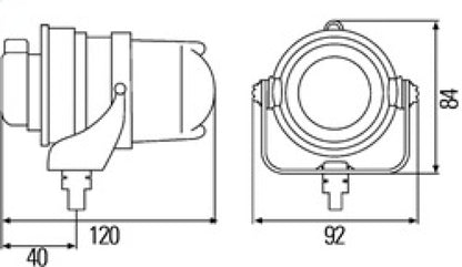 Hella Lamp Kit Micro DE Premium Driver D2S 12V 008390821 008390821 Technical Drawing