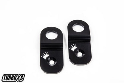 Turbo XS Subaru 02-07 WRX / 04-07 STi Radiator Stay No Hood Prop - Black WS02-RS-BLK-2 WS02-RS-BLK-2 Photo - Primary