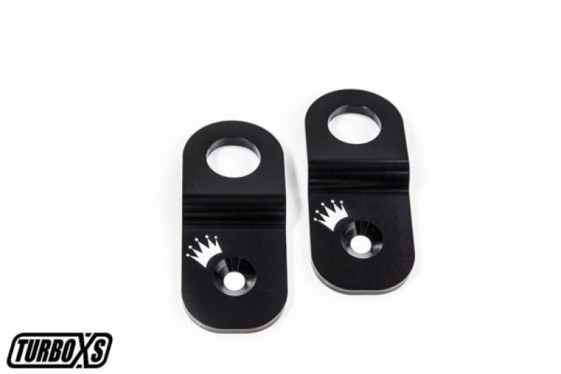 Turbo XS Subaru 02-07 WRX / 04-07 STi Radiator Stay No Hood Prop - Black WS02-RS-BLK-2 WS02-RS-BLK-2 Photo - Primary
