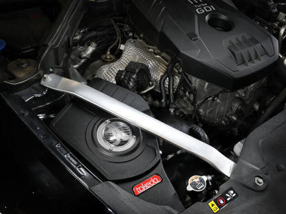 aFe 18-21 Kia Stinger L4 2.0L Takeda Momentum Cold Air Intake System w/ Pro DRY S Filter 56-70055D 56-70055D Photo - Mounted