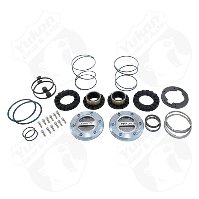 Yukon Gear & Axle Yukon Hardcore Locking Hub Set for 00-08 Dodge 1-Ton Front w/Spin Free Kit YHC70009 YHC70009 Photo - Primary