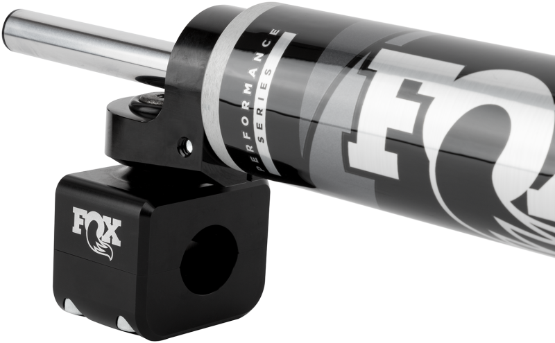 FOX 08-16 Ford Superduty 2.0 Performance Series 8.2in. TS Stabilizer Bottom Axle Mount 1 1/8in Shaft 985-02-129 985-02-129 Photo - Close Up