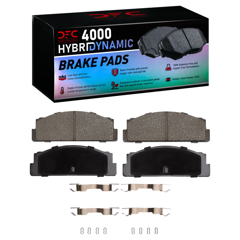 DFC DFC 4000 HybriDynamic Brake Pads Brakes, Rotors & Pads Brake Pads - OE main image