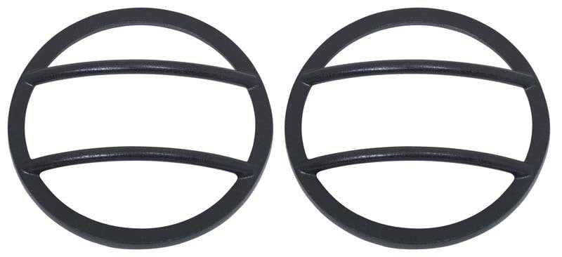 Kentrol 07-18 Jeep Wrangler JK Front Marker Covers Pair - Textured Black 80009 80009 Photo - Primary