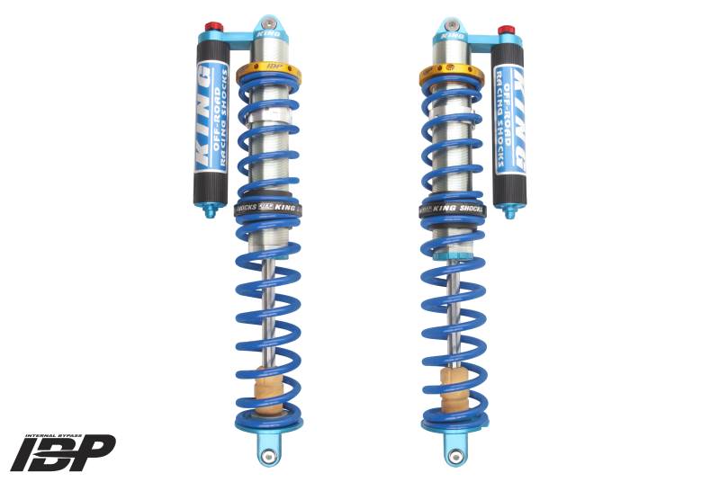 King Shocks 18+ RZR-XP Turbo S 3.0 Rear Internal Bypass Piggyback Coilover w/ Finned Res & Adjuster 33700-328A 33700-328A Photo - Primary