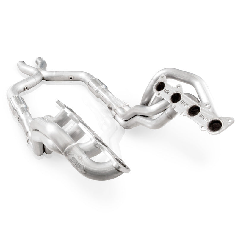Stainless Works 2011-14 Mustang GT Headers 1-7/8in Primaries High-Flow Cats 3in X-Pipe M11HDRCATX M11HDRCATX Photo - Primary