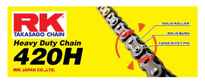 RK Chain RK-M 420H-132L - Natural 420H-132 420H-132 User 1