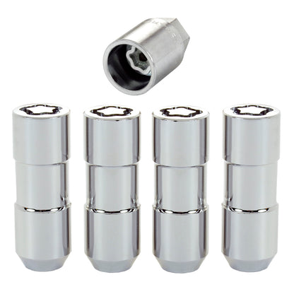 McGard Wheel Lock Nut Set - 4pk. (Cone Seat Duplex) 1/2-20 / 7/8 Hex / 2.5in. Length - Chrome 24109 24109 Photo - Primary