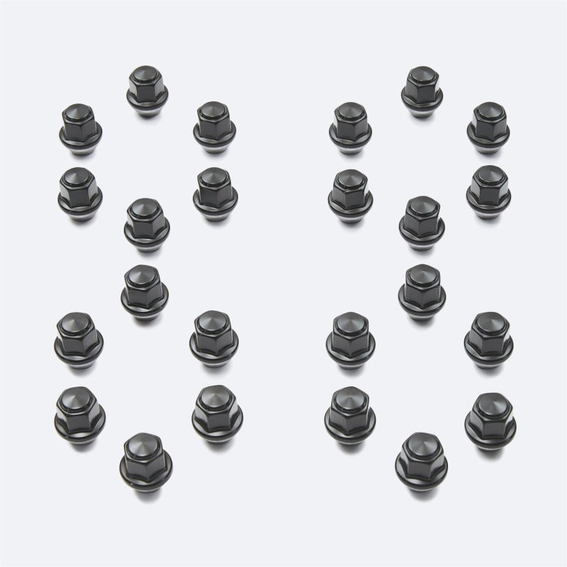 Ford Racing M12 x 1.5 Black Lug Nut - Set of 24 M-1012K-BR M-1012K-BR Photo - Primary